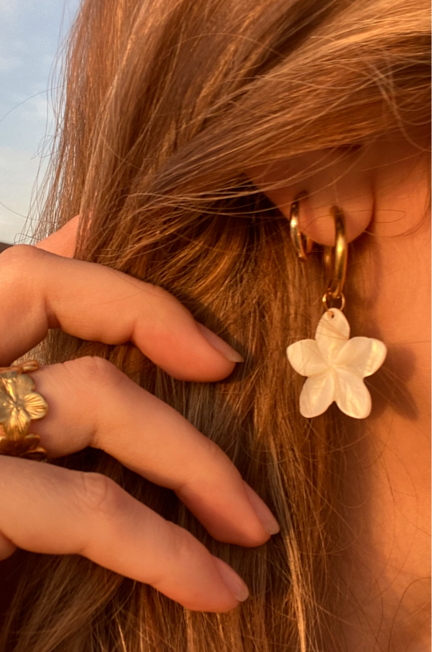Boucles d’oreilles naturelles