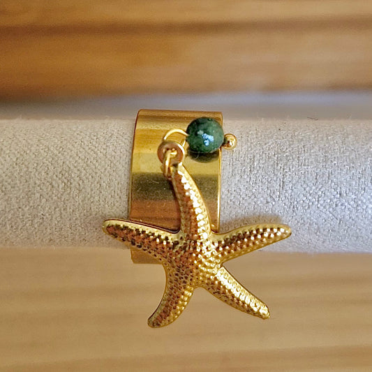 Bague Estrella verte